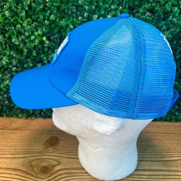 Weber Ranch Blue Agave Vodka Blue Mesh Snapback Hat Cap - Picture 2 of 8